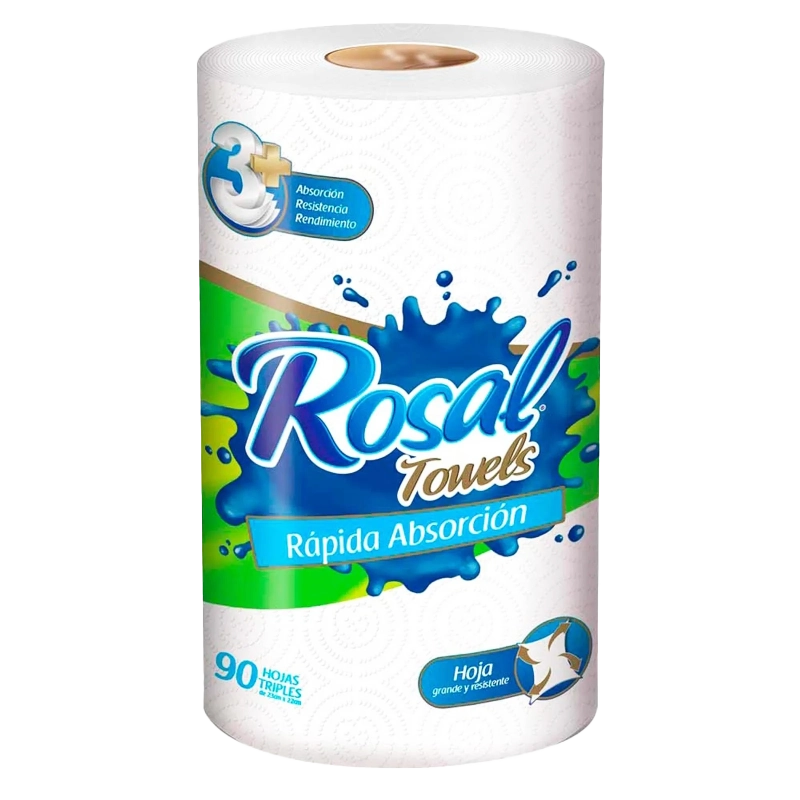 TOALLA COCINA ROSAL PLUS ULTRA X UND